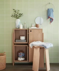 Hubsch Towel Holder Black