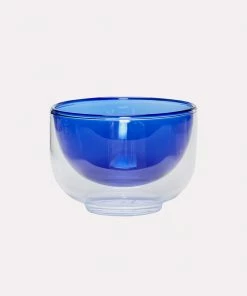 Hubsch Hand Blown Glass Kiosk Bowl D13