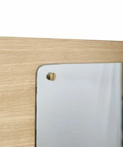 Hubsch Miroir Mural Avec Tableau D'Affichage