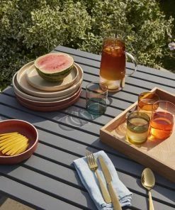 Hubsch Lemonade Glasses Pack Of 2