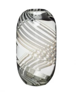 Hubsch Smoked Glass Vase