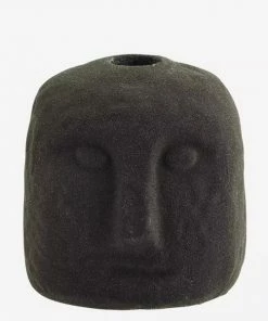 Hubsch Candle Holder With Face Imprint