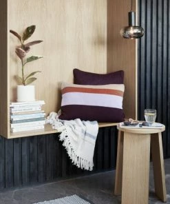 Hubsch 18 x 16cm White Ceramic Plant Pot