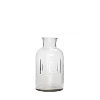 Hubsch Glass Number 1 Laboratory Vase