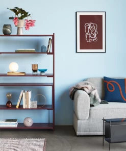 Hubsch Bookend, Metal/Terrazzo, Brass