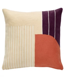 Hubsch Bordeaux Cotton Cushion 50 x 50cm