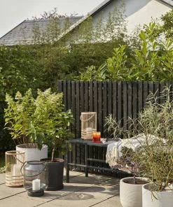 Hubsch Bamboo Outdoor Lantern in Large Size