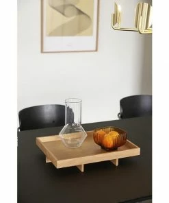 Hubsch Plateau En Chene Naturel