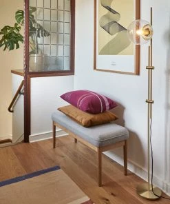 Hubsch Amber Velour Cushion