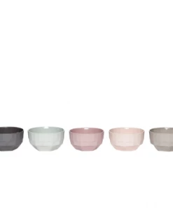 Hubsch Geometric snack bowl - 5 colours available