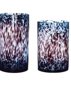 Hubsch Leo Cylinder Vases - Set of 2