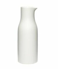 Hubsch Porcelain White Jug