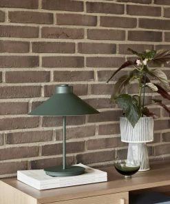 Hubsch Grand pot, céramique, beige/noir