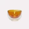 Hubsch Hand Blown Glass Kiosk Bowl D13
