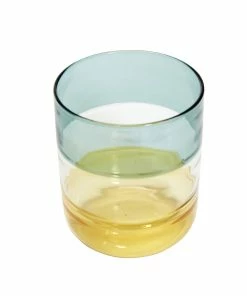 Hubsch Two Toned Drinking Glass