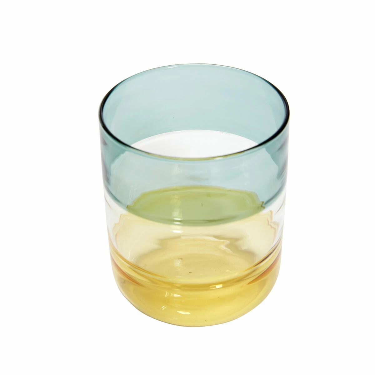Hubsch Two Toned Drinking Glass