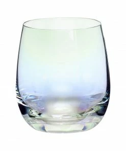 Hubsch Arctic Iridescent Tumbler Glass 25cl - Set of 2