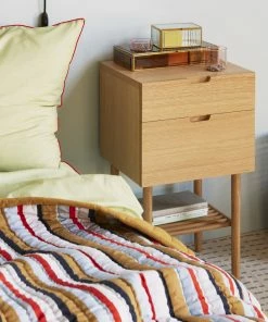 Hubsch Cotton and Polyester Pavilion Blanket 140x200