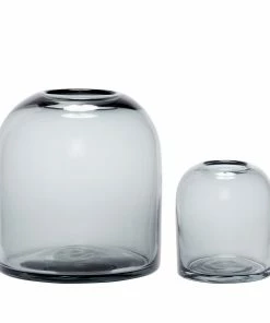 Hubsch Vase Smoked Large
