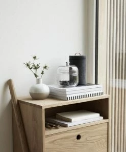 Hubsch White Natural Porcelain Vase