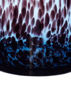 Hubsch Glass Vase Blue Bordeaux