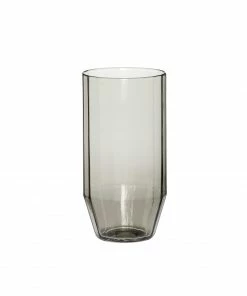 Hubsch Aster Smoked Drinking Glass - Set of 2