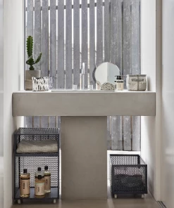 Hubsch Table Mirror Round Terrazzo