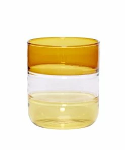 Hubsch Two Toned Drinking Glass