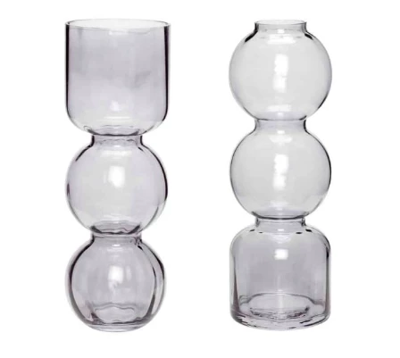 Hubsch Circular Vases - Set of 2