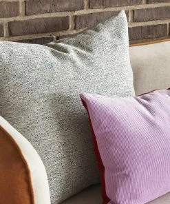 Hubsch Blue and Sand Speckle Cushion 60x60