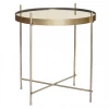 Hubsch Round brass table