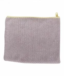 Hubsch Tea Towel Purple/Yellow