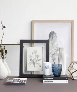 Hubsch Oak Frame with Glass Feather Big