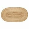 Hubsch Nature Jute Shaped Oval Floor Mat