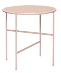 Hubsch Table Glass/Metal Nude