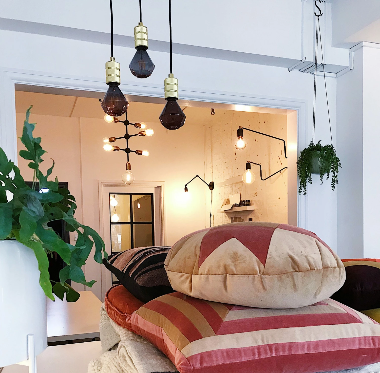 Hubsch Brass Pendant Light - Style 1