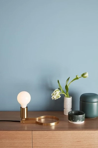 Hubsch Lamp/Table lamp, metal, brass