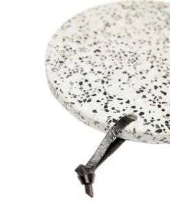 Hubsch Medium Cutting Board or Serving Board With Leather Tie