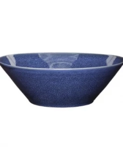 Hubsch Large Handmade Deep Blue Bowl