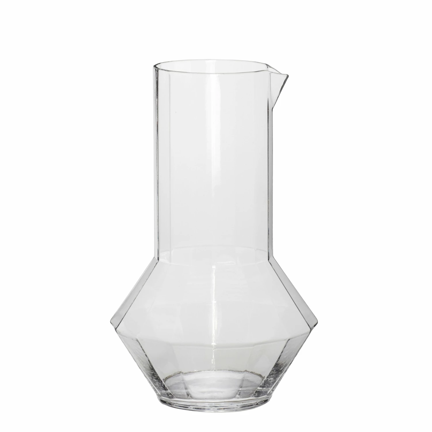 Hubsch Jug, Glass, Clear