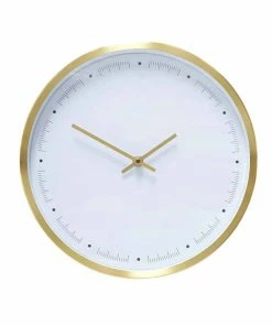 Hubsch Horloge Cerclage Laiton