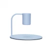 Hubsch Metal Curve Candle holder | Blue