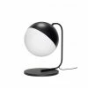 Hubsch Black Metal Table Lamp