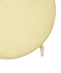 Hubsch Yellow Metal Stool