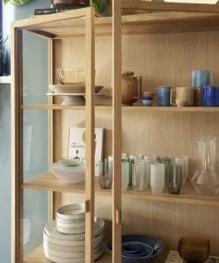 Hubsch Aster Drinking Glass Frosted