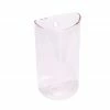 Hubsch Light Pink Glass Wall Vase