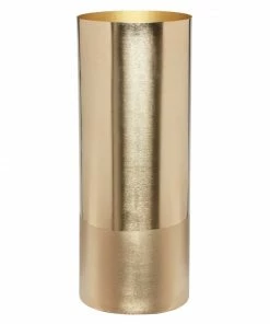 Hubsch Vase Messing Gold