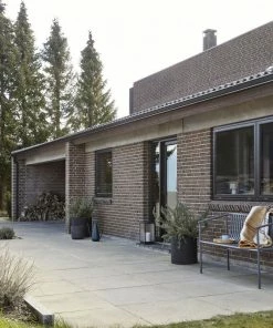 Hubsch Petite Lanterne En Métal Noir Et Verre