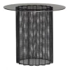 Hubsch Black Glass Table