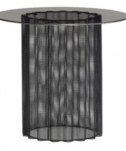 Hubsch Black Glass Table